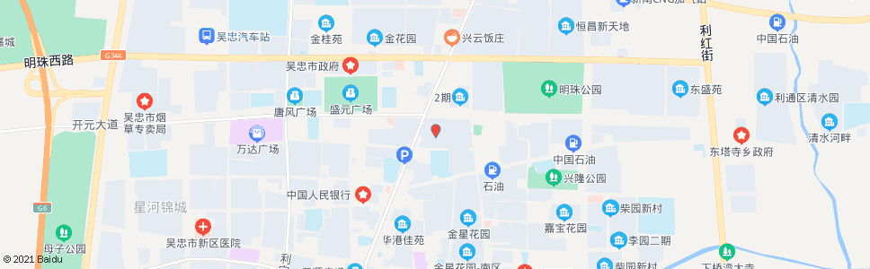 吴忠左营开元小区_公交站地图_吴忠公交_妙搜公交查询2024