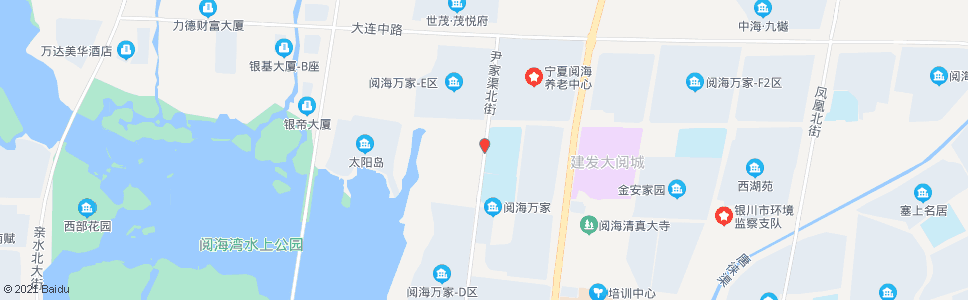 银川银川九中阅海分校_公交站地图_银川公交_妙搜公交查询2025