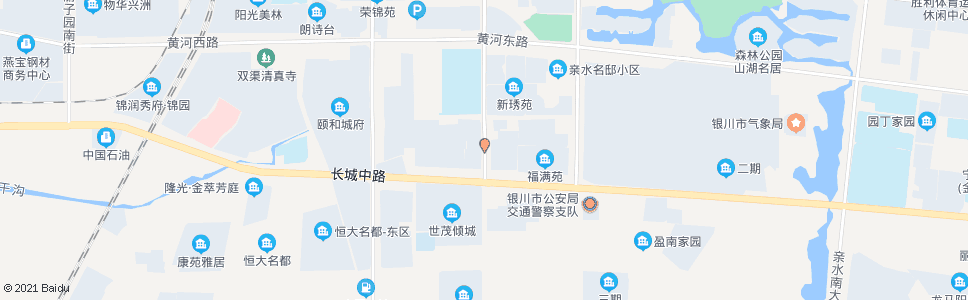 银川福州街长城路口_公交站地图_银川公交_妙搜公交查询2024