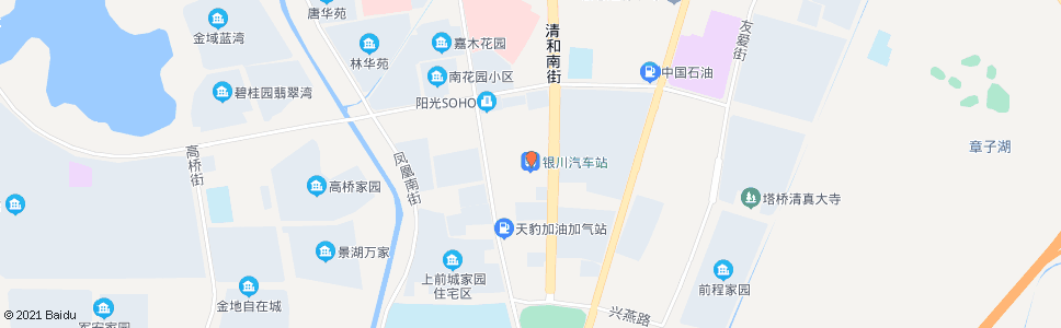 银川胜利南街站_公交站地图_银川公交_妙搜公交查询2025