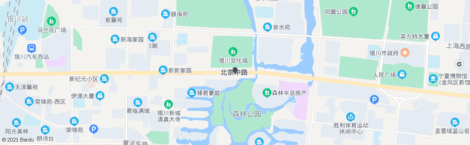 银川银川文化城_公交站地图_银川公交_妙搜公交查询2024