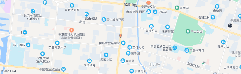 银川西苑小区_公交站地图_银川公交_妙搜公交查询2025