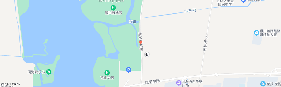 银川西新村5队_公交站地图_银川公交_妙搜公交查询2025