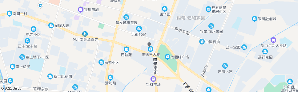 银川美得亨国际家居_公交站地图_银川公交_妙搜公交查询2025