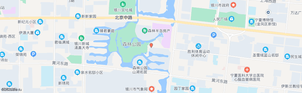 银川新昌西路_公交站地图_银川公交_妙搜公交查询2025