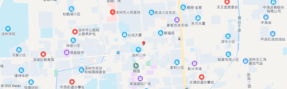 滨州银茂大酒店_公交站地图_滨州公交_妙搜公交查询2024