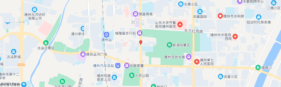 德州贵都大酒店_公交站地图_德州公交_妙搜公交查询2025