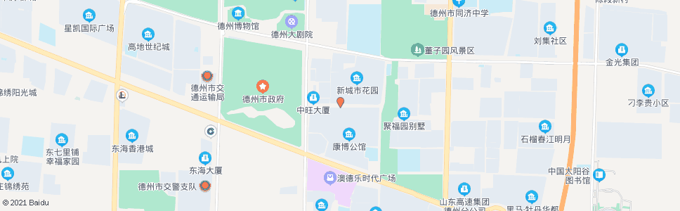 德州新城市花园_公交站地图_德州公交_妙搜公交查询2025