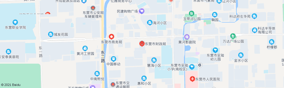 东营市财政局_公交站地图_东营公交_妙搜公交查询2025