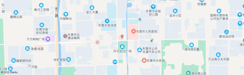 东营儿童医院_公交站地图_东营公交_妙搜公交查询2025