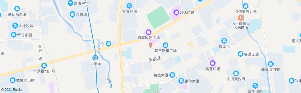 济南崇华路工业南路_公交站地图_济南公交_妙搜公交查询2024