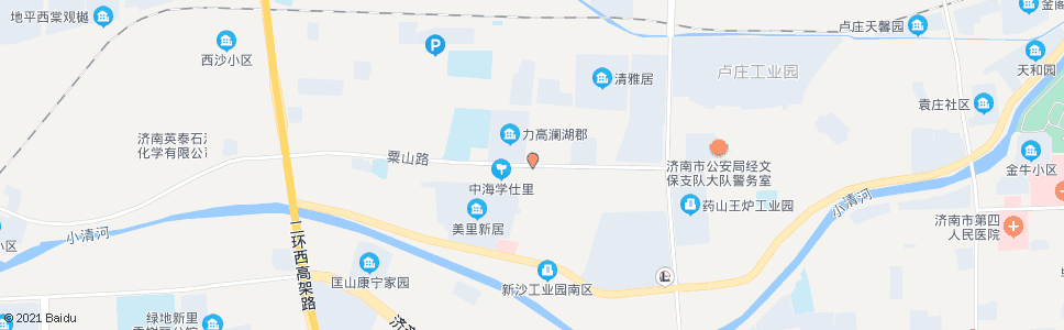 济南东宇大街粟山路_公交站地图_济南公交_妙搜公交查询2025