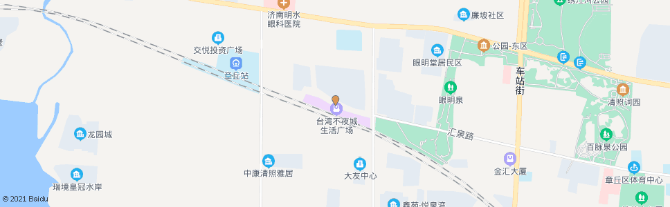 济南义乌市场南门_公交站地图_济南公交_妙搜公交查询2025