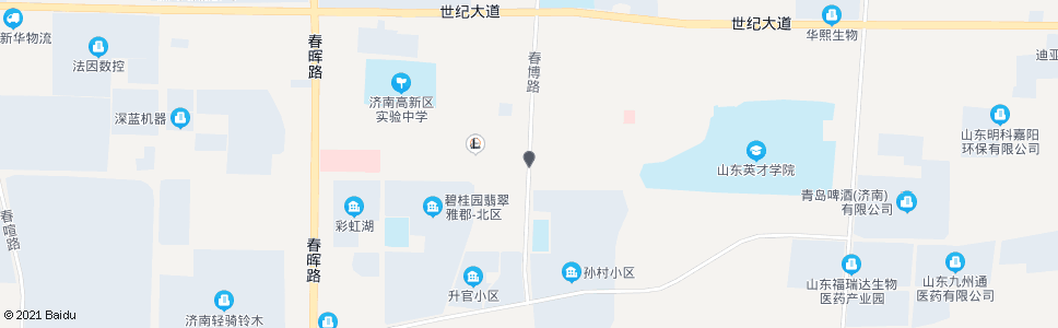 济南孙村_公交站地图_济南公交_妙搜公交查询2025