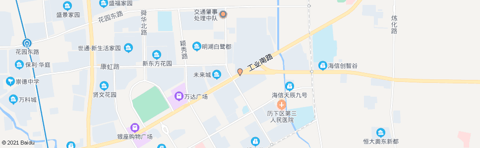 济南开拓路南段_公交站地图_济南公交_妙搜公交查询2024