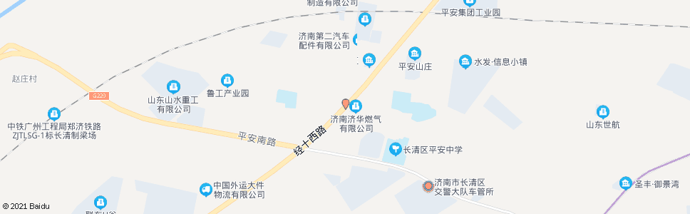 济南富美路_公交站地图_济南公交_妙搜公交查询2024