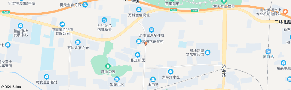 济南无影山北路_公交站地图_济南公交_妙搜公交查询2025