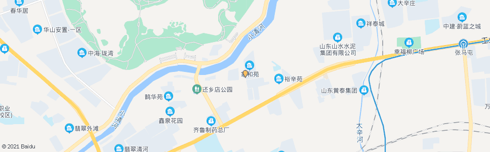 济南还乡店_公交站地图_济南公交_妙搜公交查询2025