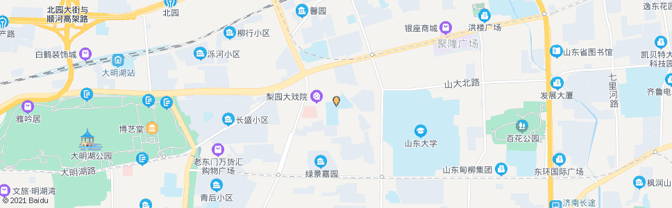 济南齐鲁师范学院_公交站地图_济南公交_妙搜公交查询2025