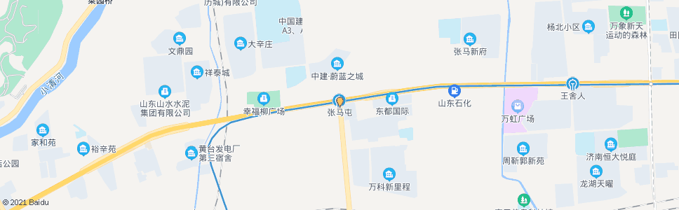 济南奥体中路工业北路_公交站地图_济南公交_妙搜公交查询2025