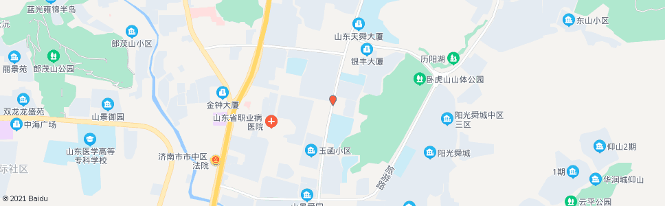 济南舜耕路玉函小区北路_公交站地图_济南公交_妙搜公交查询2024