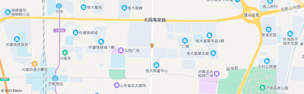 济南兴福寺路淄博路_公交站地图_济南公交_妙搜公交查询2024