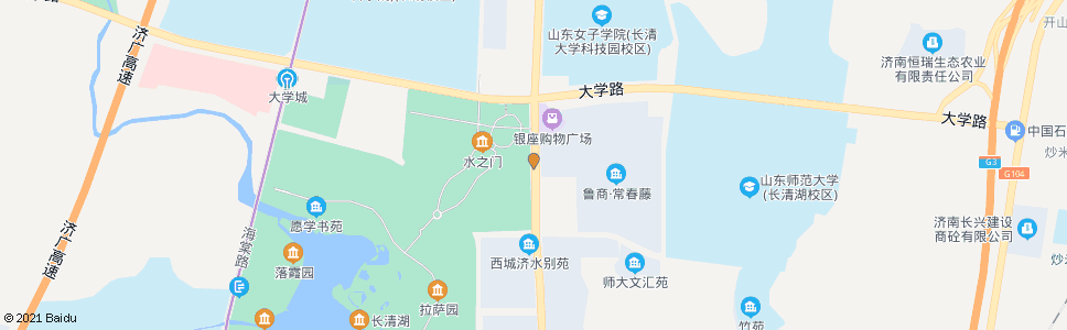 济南文宗路_公交站地图_济南公交_妙搜公交查询2025