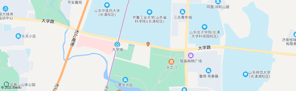 济南齐鲁工业大学_公交站地图_济南公交_妙搜公交查询2024