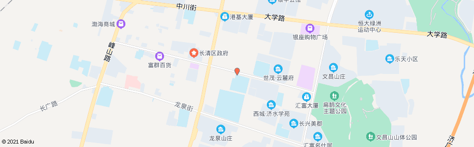 济南清河街(莲台山路)_公交站地图_济南公交_妙搜公交查询2025