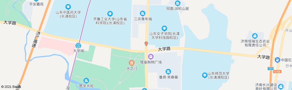 济南紫薇路大学路_公交站地图_济南公交_妙搜公交查询2025