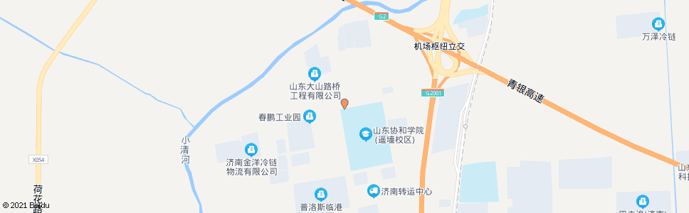 济南山东协和学院遥墙校区_公交站地图_济南公交_妙搜公交查询2025