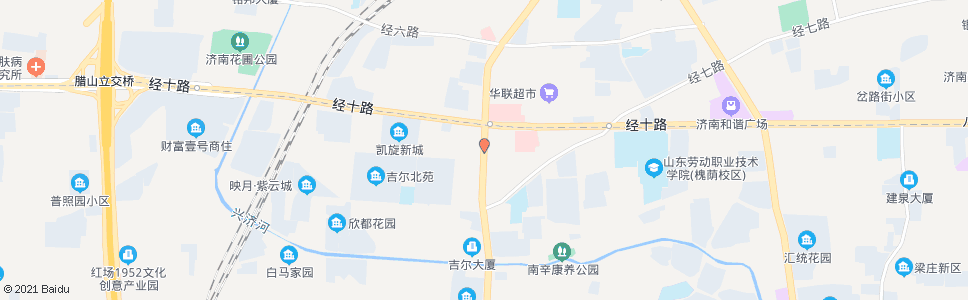 济南南辛庄西路经十路_公交站地图_济南公交_妙搜公交查询2024