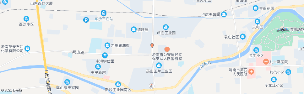 济南蓝翔路_公交站地图_济南公交_妙搜公交查询2025