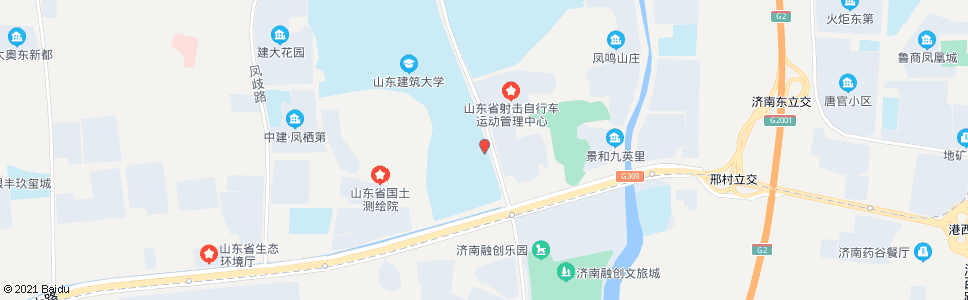 济南建大新校区西门_公交站地图_济南公交_妙搜公交查询2024