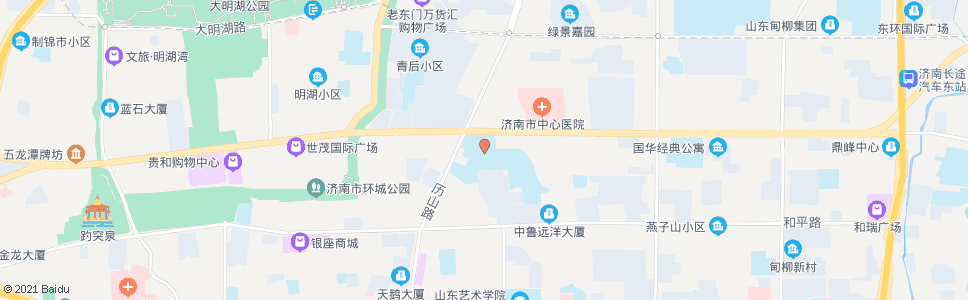 济南建大和平校区_公交站地图_济南公交_妙搜公交查询2024