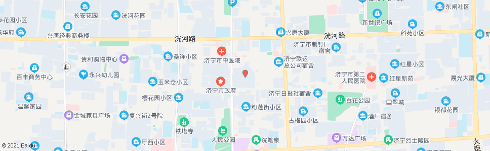 济宁市委宿舍_公交站地图_济宁公交_妙搜公交查询2024