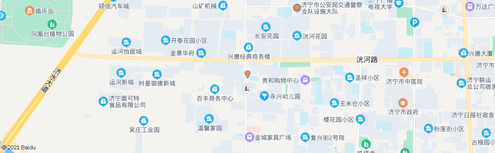 济宁兴东小学_公交站地图_济宁公交_妙搜公交查询2024