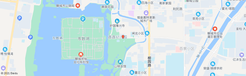 聊城区工会_公交站地图_聊城公交_妙搜公交查询2025