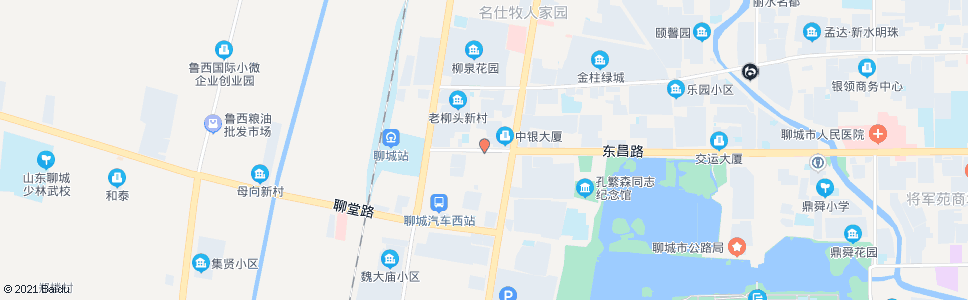 聊城振兴路昌润路口西站_公交站地图_聊城公交_妙搜公交查询2024