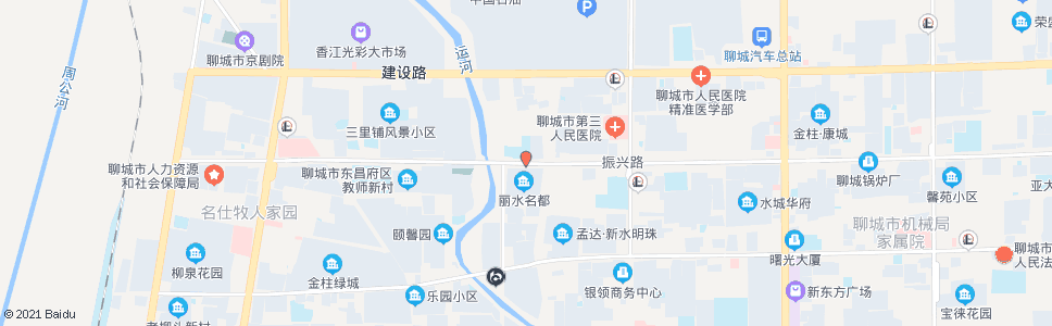 聊城振兴路运河东站_公交站地图_聊城公交_妙搜公交查询2025