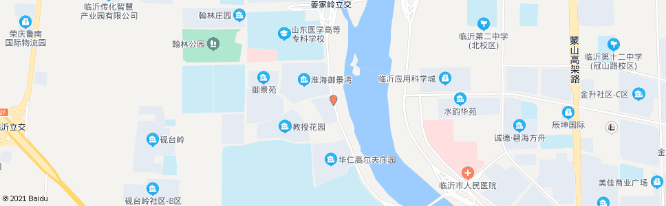 临沂御景湾_公交站地图_临沂公交_妙搜公交查询2025