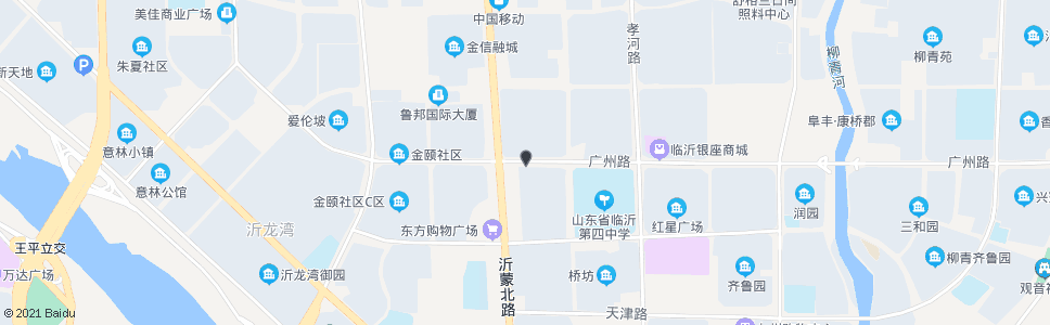 临沂万和商业广场南门_公交站地图_临沂公交_妙搜公交查询2025