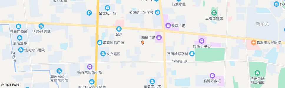 临沂九州超市红旗路店_公交站地图_临沂公交_妙搜公交查询2025