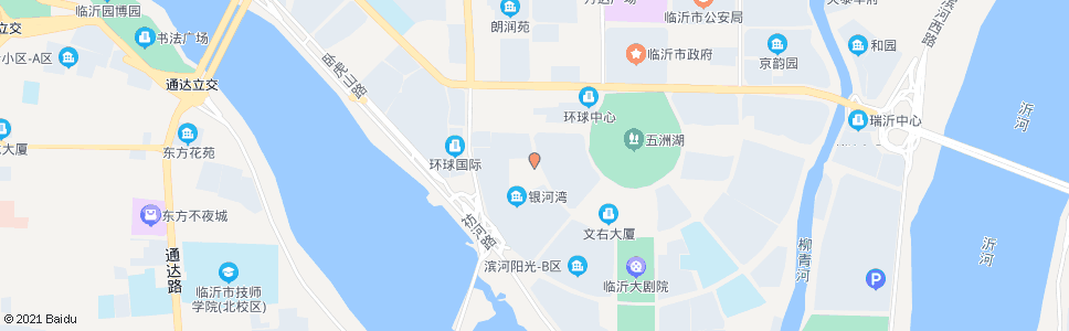 临沂临沂银河小学_公交站地图_临沂公交_妙搜公交查询2025