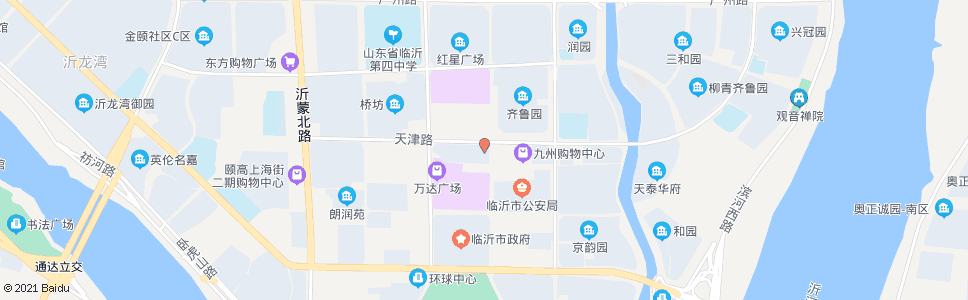 临沂大润发北门_公交站地图_临沂公交_妙搜公交查询2024