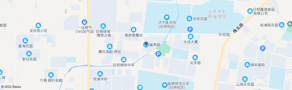 日照曲师大日照学院生活区(大学城)_公交站地图_日照公交_妙搜公交查询2024