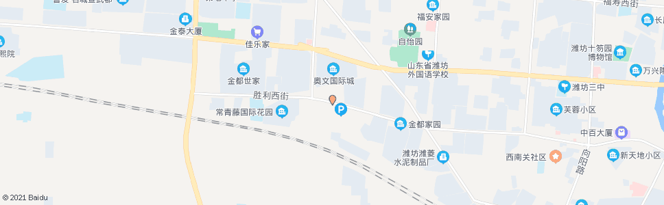 潍坊胜利街清平路口东_公交站地图_潍坊公交_妙搜公交查询2025