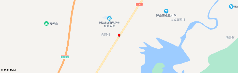 潍坊向阳村_公交站地图_潍坊公交_妙搜公交查询2025