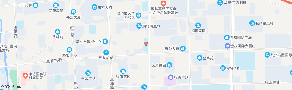 潍坊新东方双语学校(金马怡园)_公交站地图_潍坊公交_妙搜公交查询2025