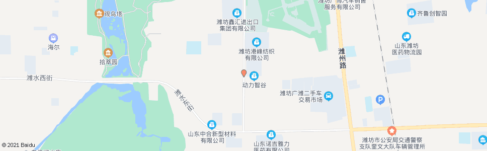 潍坊南家村_公交站地图_潍坊公交_妙搜公交查询2024